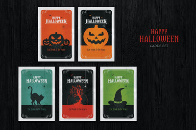 好用的万圣节海报设计模板集合-PSD