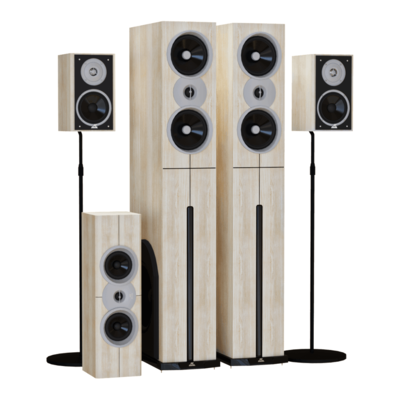 音箱音响组合3D模型（OBJ,FBX,MAX）