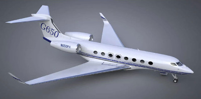 私人飞机3D模型下载 (C4D)