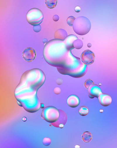 抽象流体形状元素背景图片素材 (jpg)