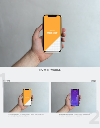 手持iPhone 12 Pro 样机下载 (PSD,PDF)