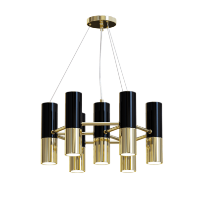 圆柱形吊灯3D模型（OBJ,FBX,MAX）