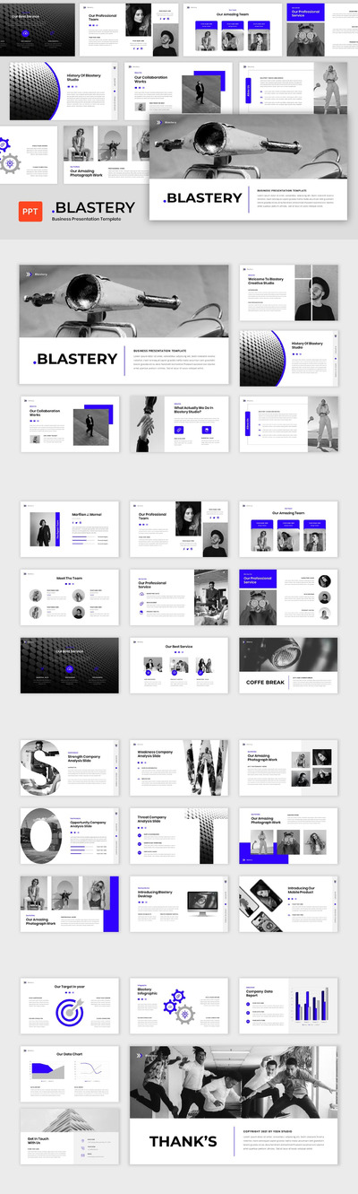 简约时尚高端商业商务powerpoint幻灯片演示模板（pptx）