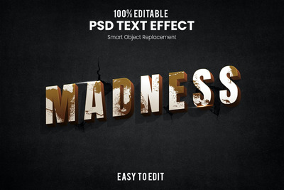 时尚高端3D立体文字设计图层样式