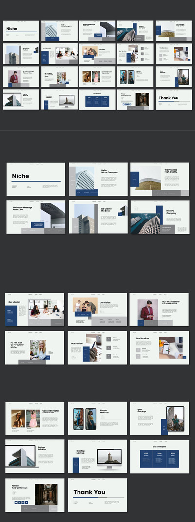 现代极简PPT演示模板(PPTX,PDF)