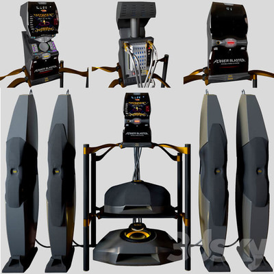 MoM RX-100扬声器系统3D模型（OBJ,MAX）