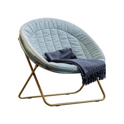 圆形便携式可折叠躺椅3D模型（OBJ,FBX,MAX）