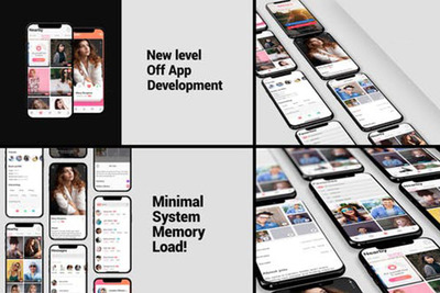 极简应用促销App页面展示视频AE模板[aep]