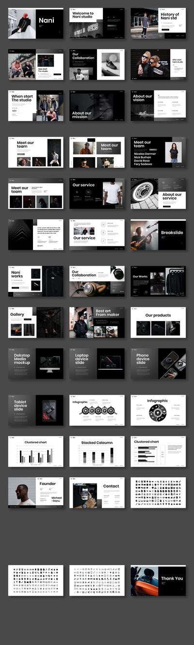 Nani – 音乐数码主题演示模板