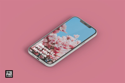 iPhone 12 Pro Max 手机样机 (PSD)