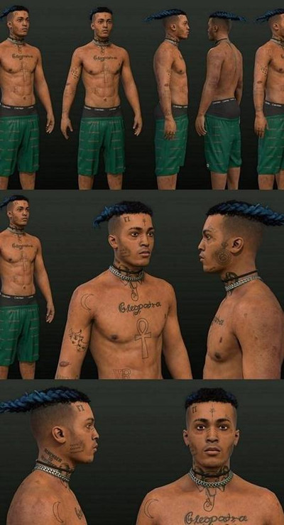 Rapper说唱歌手3D模型（OBJ,FBX,MAX）