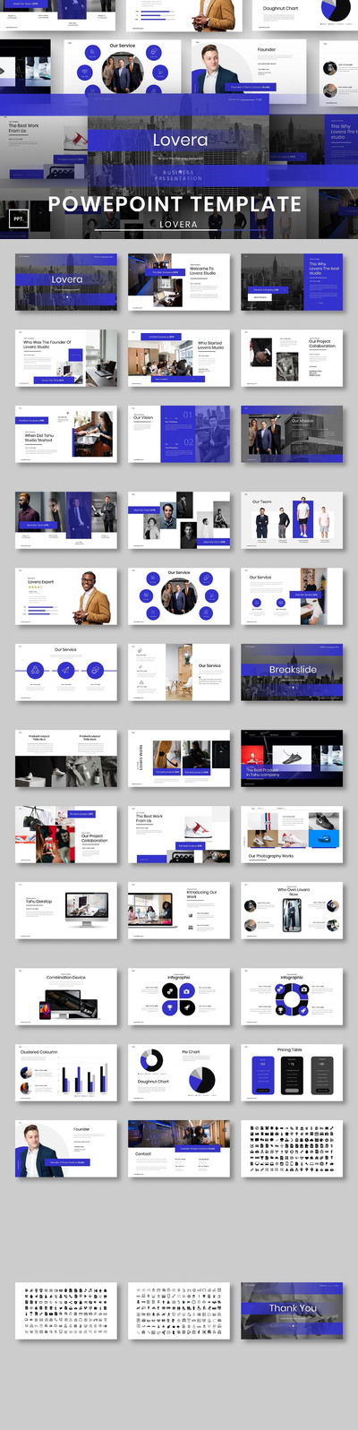 Lovera – 现代高端商务演示模板