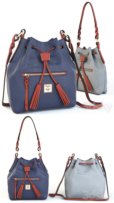 时尚风格手提包3D模型下载 (FBX,OBJ,MAX)