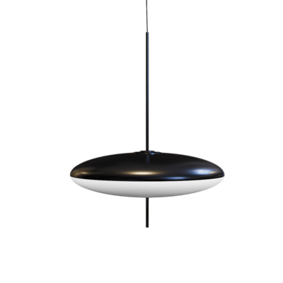 圆形黑白撞色极简吸顶灯3D模型（OBJ,FBX,MAX）