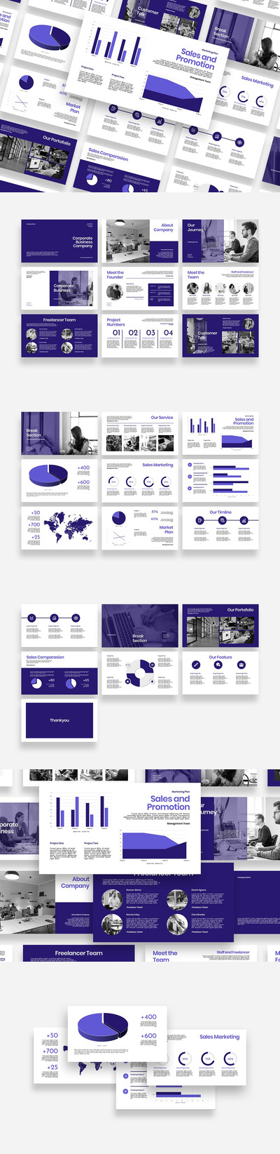 专业企业商务演示模板(PPT,PPTX)
