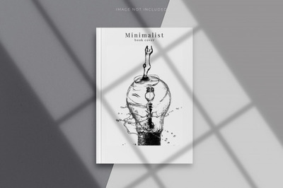 空白白色杂志封面模板（PSD）