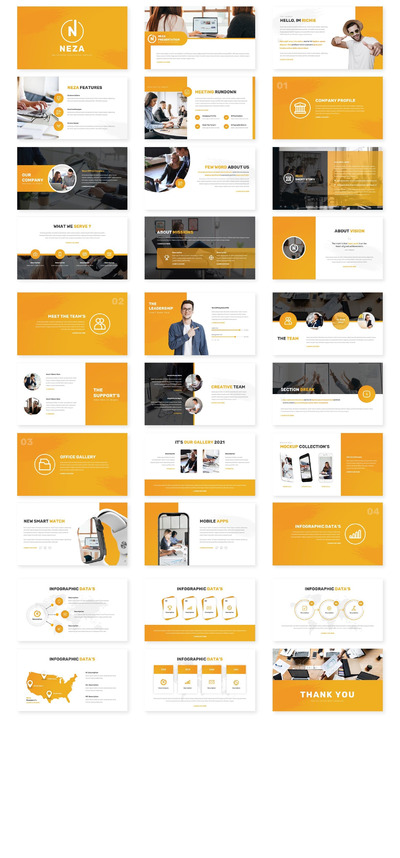 极简屏幕PPT设计模板(PPTX)