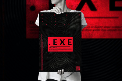 时尚音乐事件海报模板 (PSD)