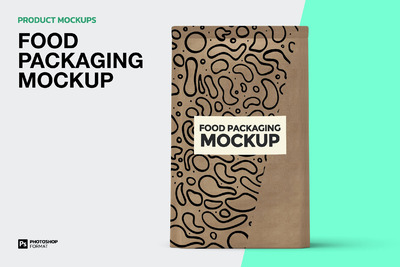 高端食品包装模型 (PSD)