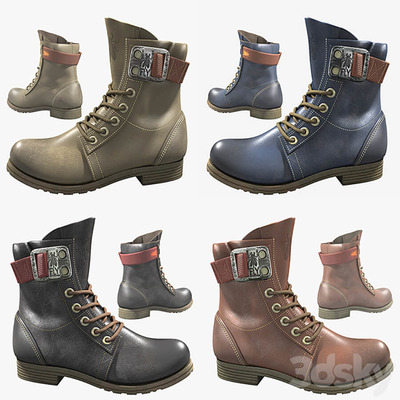 女士短靴3D模型（OBJ,FBX,MAX）