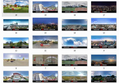 3D 建模必备的精美风景场景城市夜景HDRI光线图片下载（HDR）