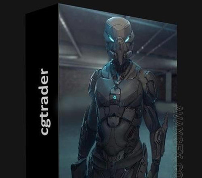 UE项目机器人士兵低多边形模型 (FBX,Uproject)