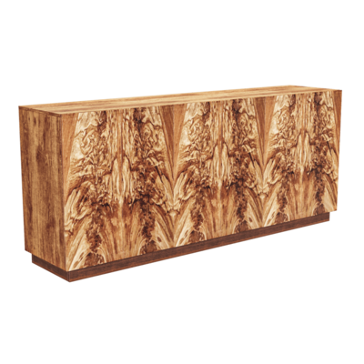 有木雕装饰的储物柜3D模型（OBJ,FBX,MAX）