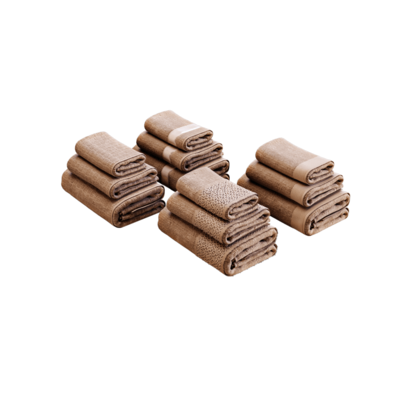 棕色毛巾3D模型（OBJ,FBX,MAX）