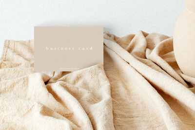 极简商务名片样机#29 (PSD,JPG)