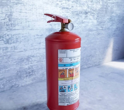 干粉灭火器3D模型（FBX,MAX）