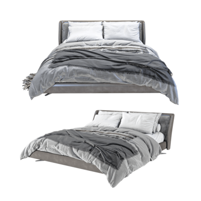 Spencer皮革床3D模型（OBJ,FBX,MAX）