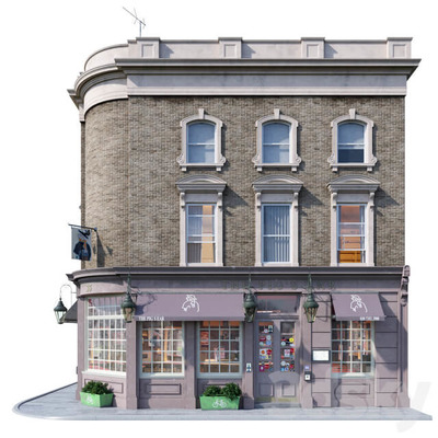 老教堂3D模型（FBX,MAX）