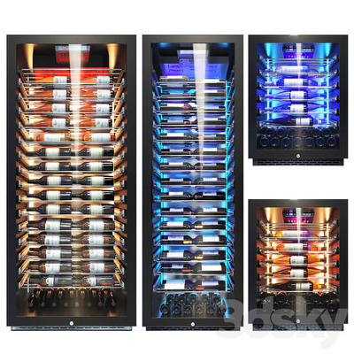 Vinotemp酒柜3D模型（OBJ,FBX,MAX）