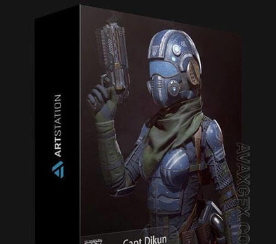 科幻战士人物3D模型下载 (MAX,FBX,OBJ)