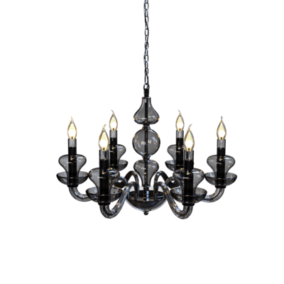 Newport黑色玻璃吊灯3D模型（OBJ,FBX,MAX）