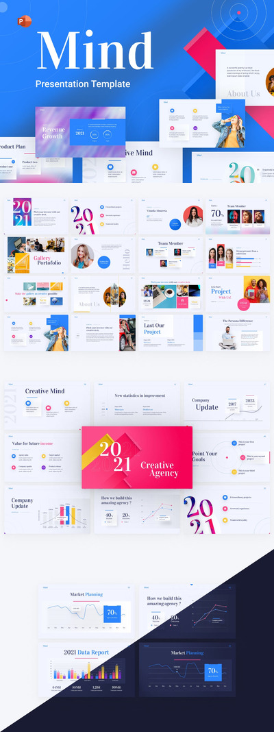 创意机构PPT主题模板(PPTX)