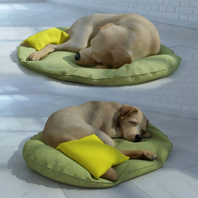 猎犬3D模型（OBJ,FBX,MAX）