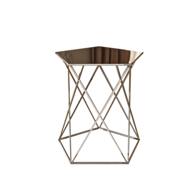 五边形金属茶几3D模型（OBJ,FBX,MAX）