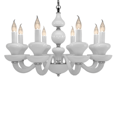 Newport白色陶瓷吸顶灯3D模型（OBJ,FBX,MAX）