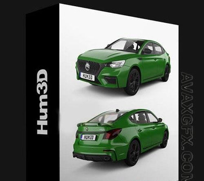 名爵 6 2021 3D 汽车模型下载 (MAX,3DS,FBX,OBJ,C4D,LWO,TEX)