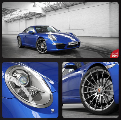 保时捷Porsche高端汽车3D模型下载 (C4D,FBX,OBJ,MAX)