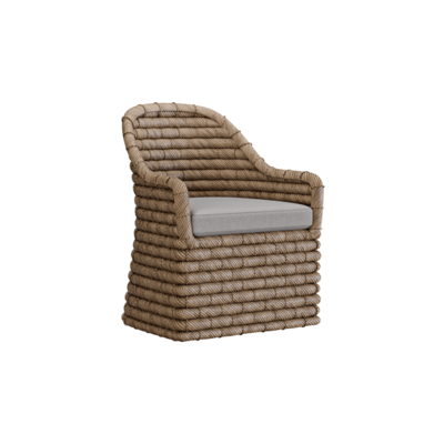 Joshua Tree棕色编织扶手椅3D模型（OBJ,FBX,MAX）