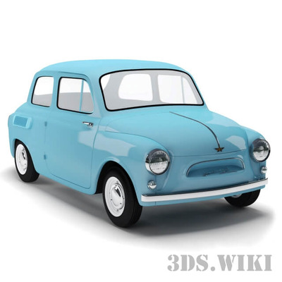 ZAZ-965汽车3D模型（OBJ,MAX）