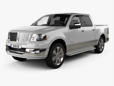 林肯 Mark LT 2005  3D汽车模型 (FBX,OBJ,MAX)