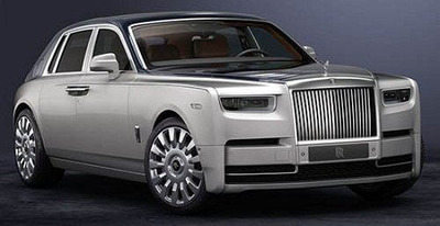 劳斯莱斯 Phantom 2018 3D汽车模型 (FBX,OBJ,MAX)