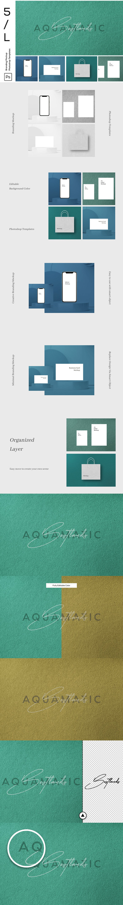 现代高端品牌模型(PSD)