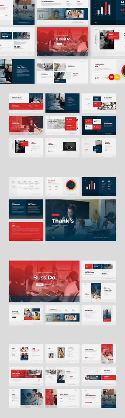 时尚高端专业的高品质提案powerpoint幻灯片演示模板（pptx）