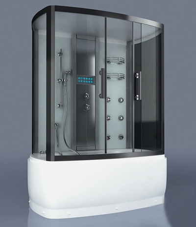 Ego箱式淋浴房3D模型（OBJ,FBX,MAX）
