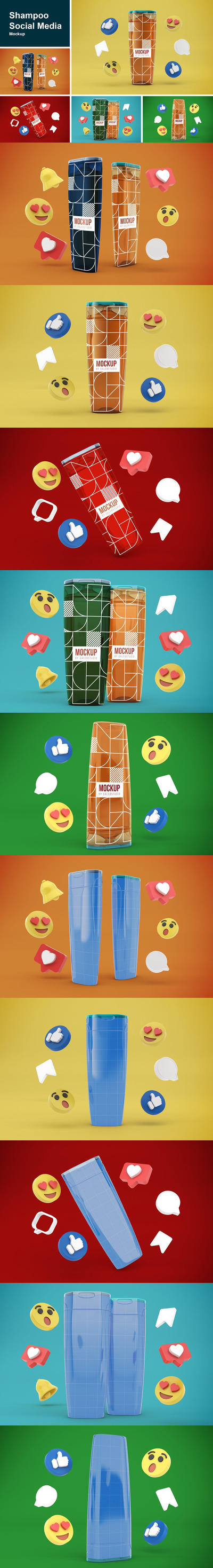 洗发产品社交媒体模型(PSD)
