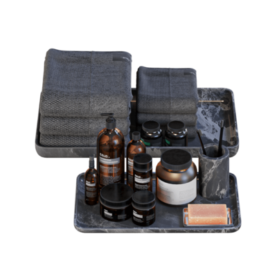 毛巾和卫浴用品3D模型（OBJ,FBX,MAX）